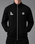 No Easy Rounds Black Zip-Up