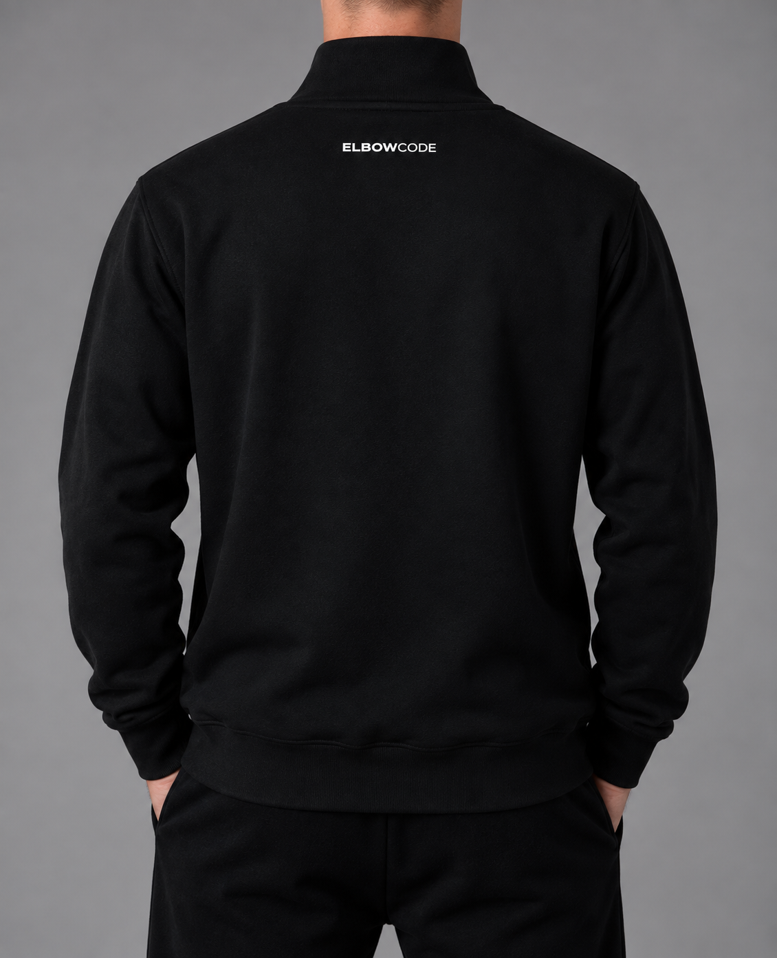 No Easy Rounds Black Zip-Up
